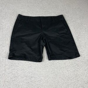 J Crew 5 Inch Chino Shorts Womens‎ Size 34 Black